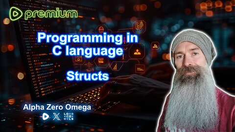 Programming in C : 💻 Structs 💻 | 🚨Rumble Premium🚨