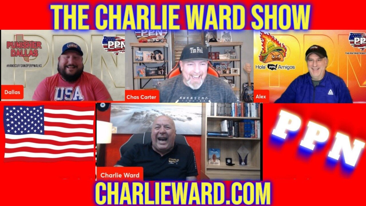CHARLIE WARD JOINS THE GANG @ THE PATRIOT PARTY NEWS