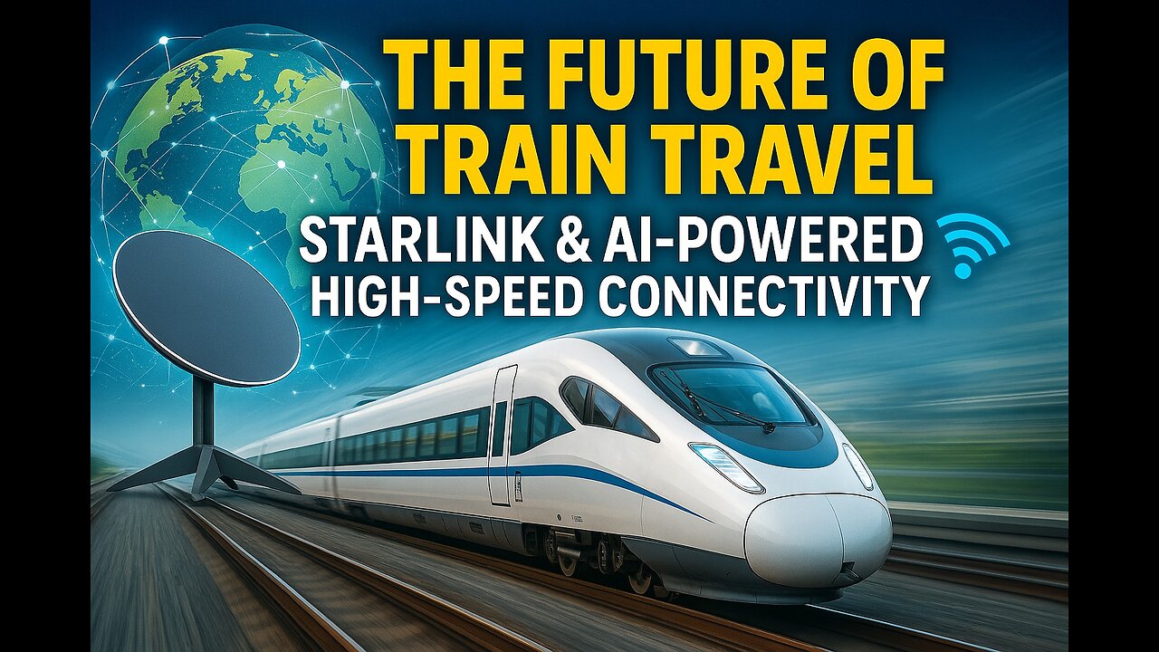 No More Dead Zones! Starlink Powers Ultra-Fast Internet on Trains