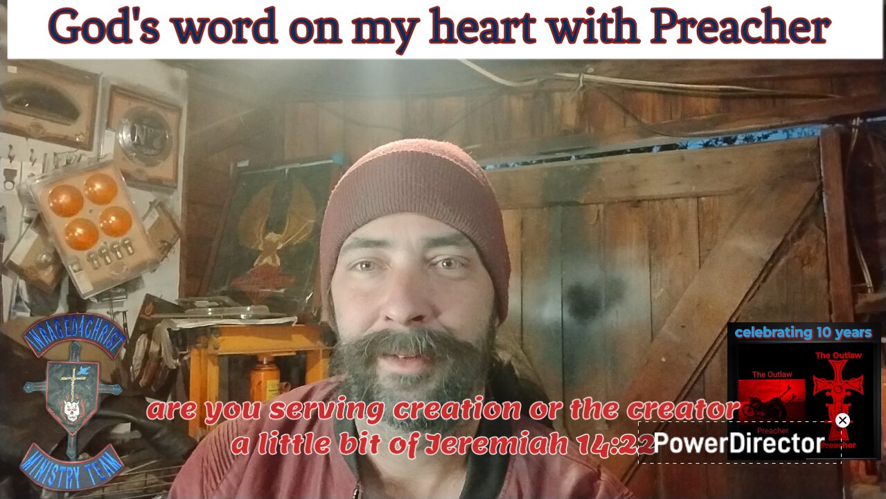 are you serving creation or the creator a little bit of Jeremiah 14:22