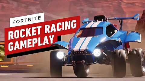 Fortnite - Rocket Racing - 12 Minutes of Gameplay