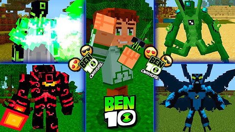 BEN 10 MOD FOR MINECRAFT POCKET EDITION 🔥