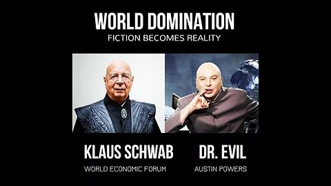 "When the UN, WEF, Bill Gates & Klaus Schwab tell you their agenda then believe they're serious"