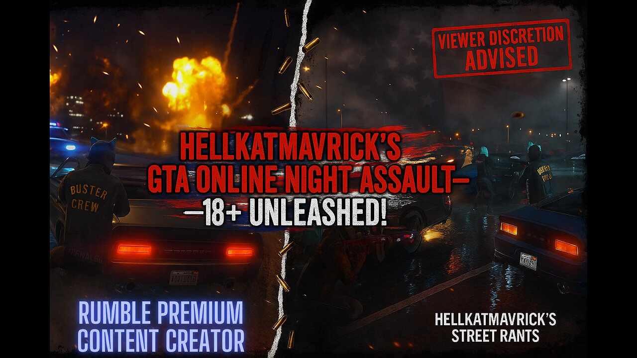 Late-Night GTA & Red Dead Online with Buster Crew: 18+ Chill Chaos!