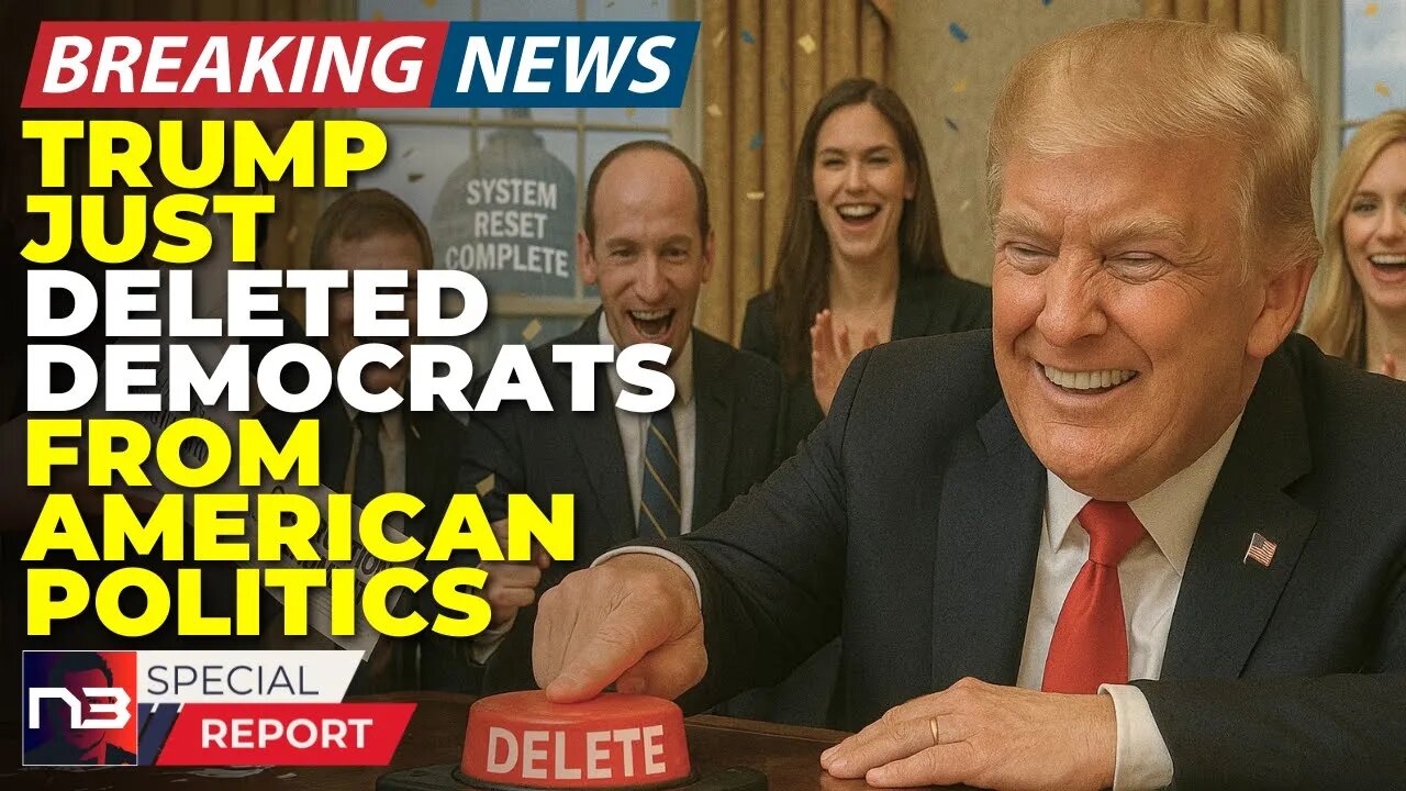 🚨BREAKING: Trump Just Unleashed His Nuclear Option & Democrats Are Having Mental Breakdowns