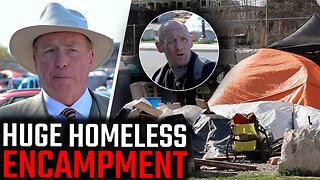 Canada's dystopian future? Massive tent city appears in Kitchener, Ont.
