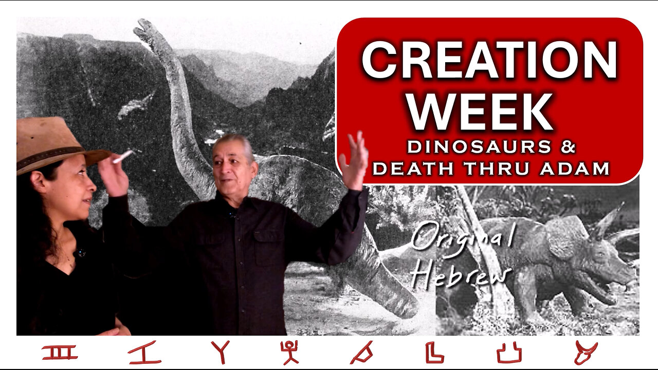 Creation Week Pt 3: Dinosaurs and Death Through Adam | Original Hebrew Bible Study