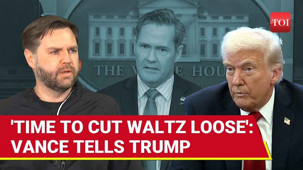 'Waltz MESSED Up': Trump's Big ADMISSION After EMBARRASSING Houthi War Plan Leak; Vance Says