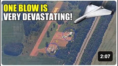 Ukrainian command post and drone storage facility in Krasne razed to the ground