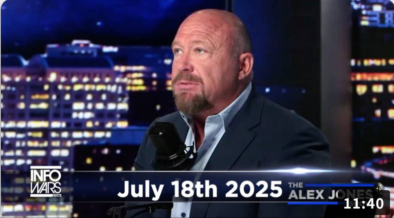 In July Alex Jones Explained How The Jimmy Kimmel Facade Has Crumbled So The Funding Is Being Turned Off