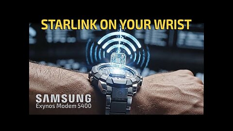 New Samsung Chip That Lets SpaceX Starlink Wearables Replace Your Phone