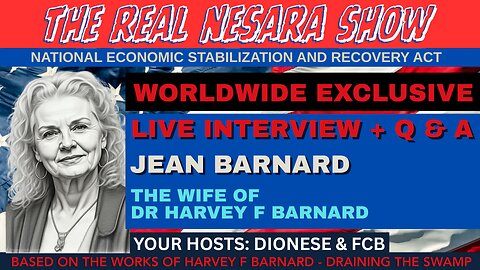 WORLWIDE EXCLUSIVE LIVE INTERVIEW PLUS Q&A WITH JEAN BARNARD