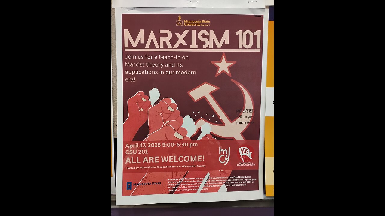 Marxism 101 Public Seminar at Minnesota State University Mankato Pt. 2