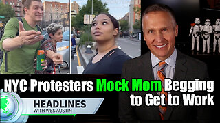 NYC Protesters Mock Mom Begging Them to Let Her Get to Work