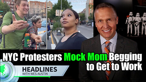 NYC Protesters Mock Mom Begging Them to Let Her Get to Work