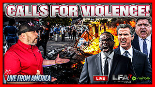 CALLS FOR VIOLENCE! | LIVE FROM AMERICA 8.25.25 11AM