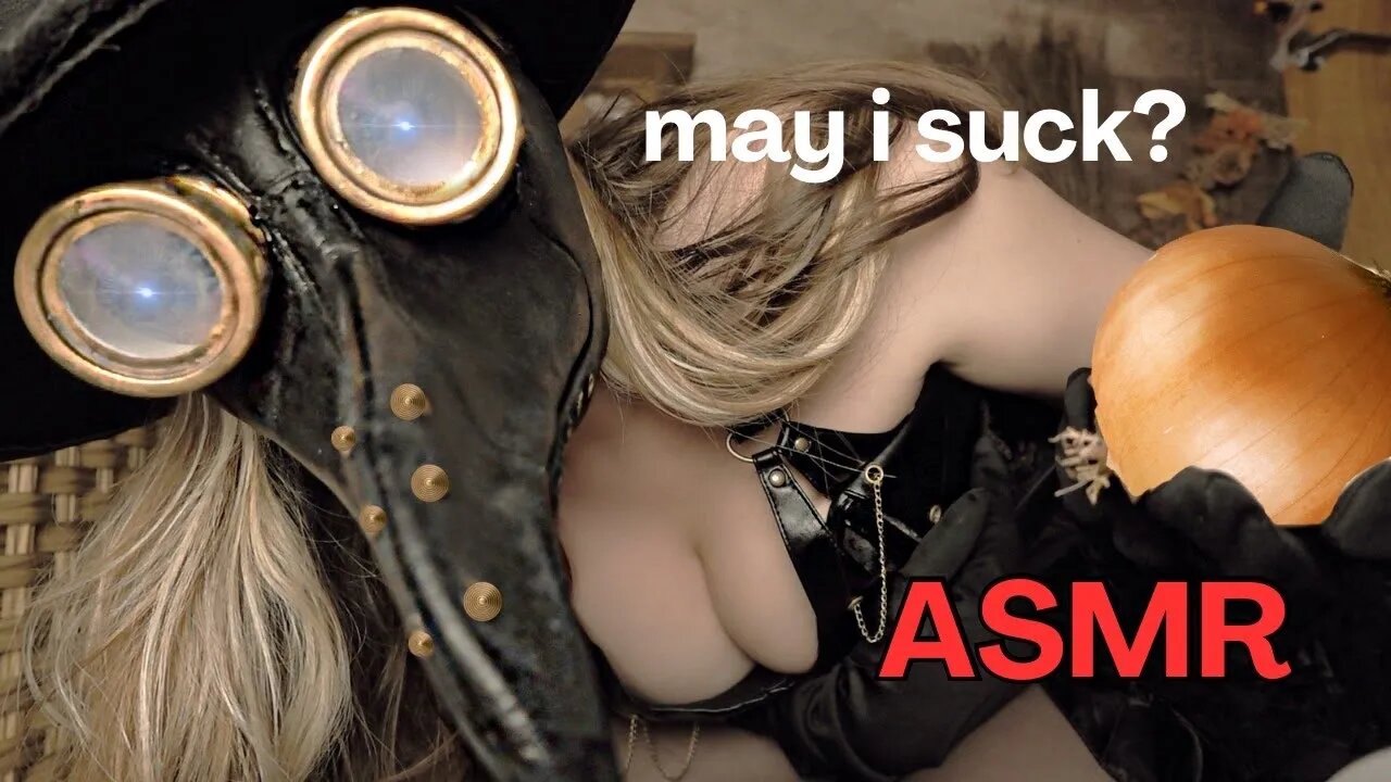 ASMR Plague Doctor Roleplay | Verrby Heals You in Black Leather & Nylon Vibes