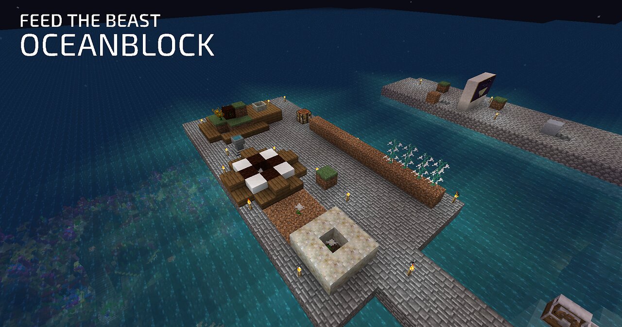 FTB Oceanblock 7A - Ice Quest