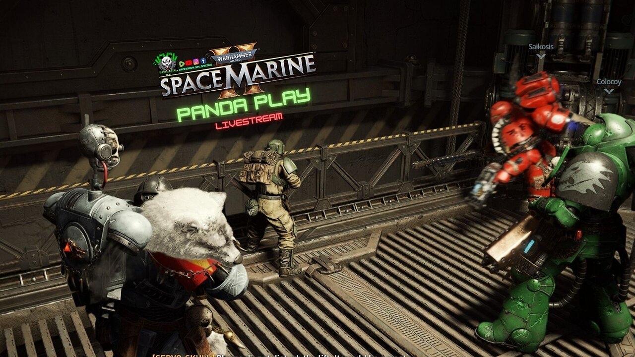 Panda Play: Warhammer 40,000 Space Marine II | Stratagems Grind | Heavy Class
