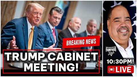 LIVE BREAKING NEWS: PRESIDENT TRUMP HOLDS CABINET MEETING!