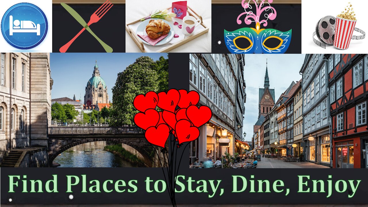 Find Places to Stay, Dine, Enjoy from Vahrenwalderstr. to Hannover Station #City_Walking_Tour_1037