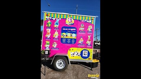 2020 6' x 8' Shaved Ice Concession Trailer | Mobile Snowball Unit for Sale in Arizona!