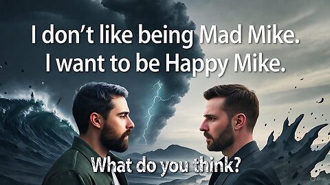 "I don't like being Mad Mike. I want to be Happy Mike."