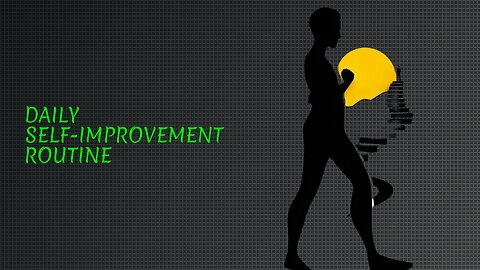 The Simplest Daily Routine for Self-Improvement | Understanding Psychology