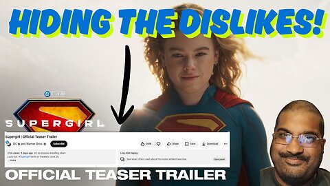 Supergirl Trailer HIDES Dislikes After Historic Backlash - Fans REJECT DC's New Hero!