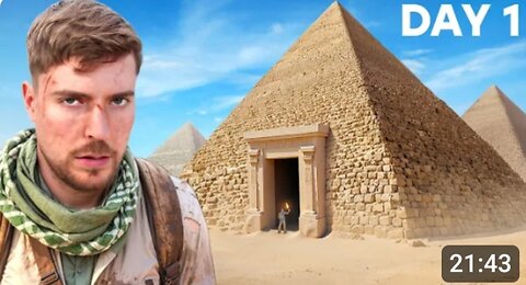 I Spent 100 Hours Inside The Pyramids!