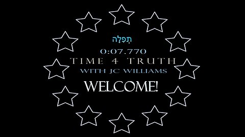 Welcome to Time 4 Truth with JC Williams!