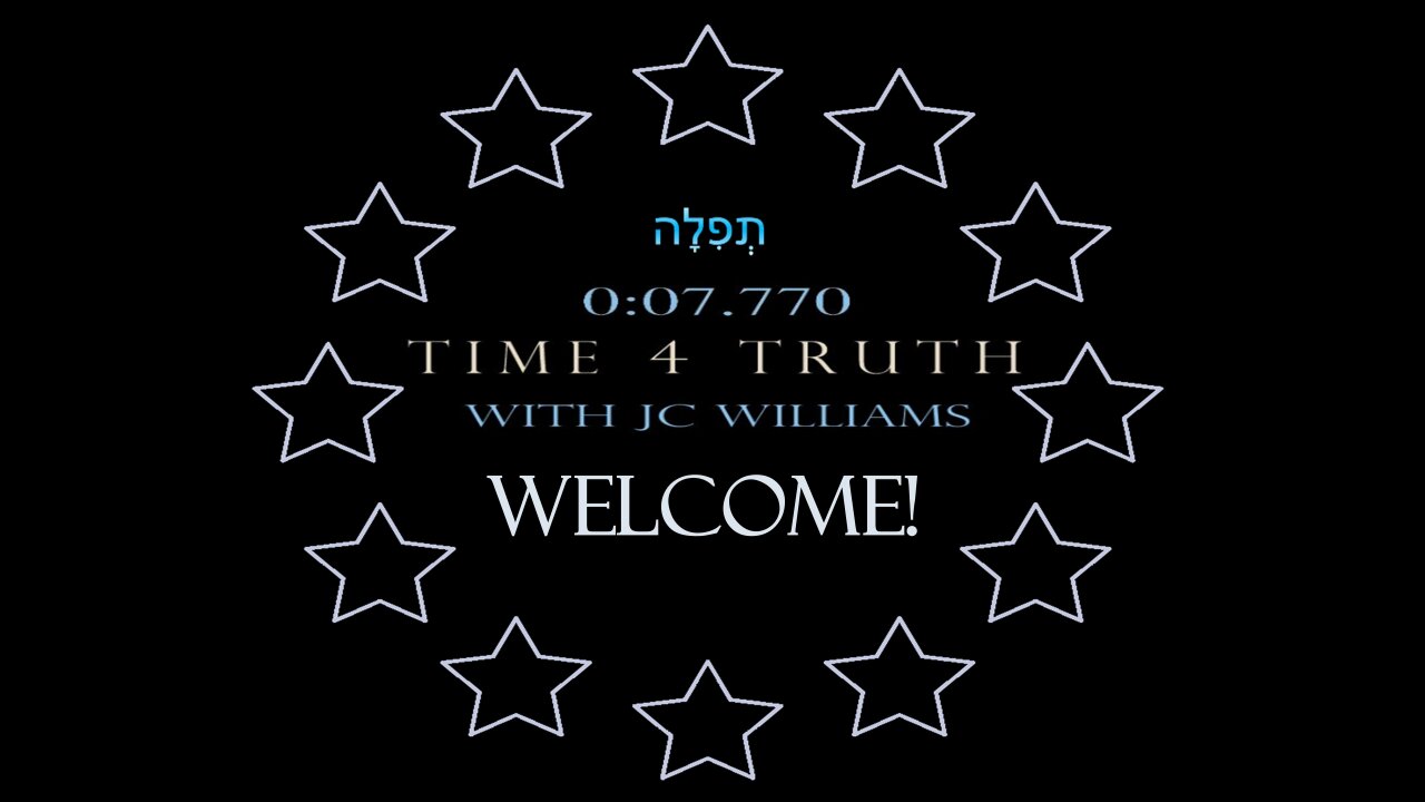 Welcome to Time 4 Truth with JC Williams!
