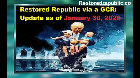 Restored Republic via a GCR: Update