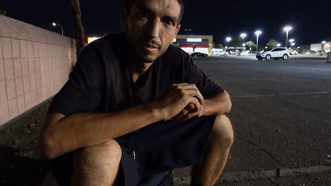 Frankie- Has been homeless on the streets since he left his parents home at the young age of 19