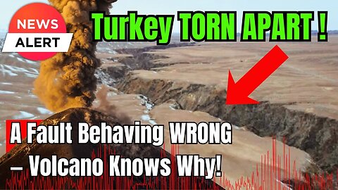 Scientists stunned as a Volcano reveals STRANGE Fault Movement in Turkey -Earthquake DANGER revealed