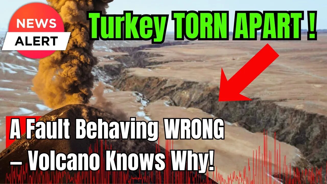 Scientists stunned as a Volcano reveals STRANGE Fault Movement in Turkey -Earthquake DANGER revealed