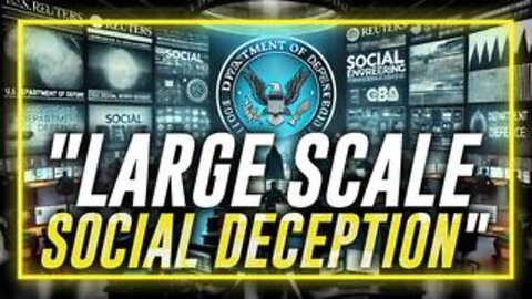 "Exposed: The $9M DOD-Reuters Deal for Illegal Social Engineering on US Citizens"