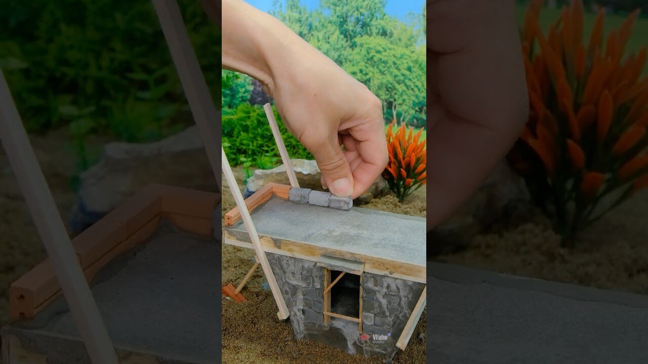 My Journey to Building a Gorgeous 2-Story Villa! #shorts
