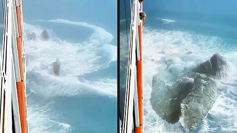 Cruise Discovers Massive Iceberg