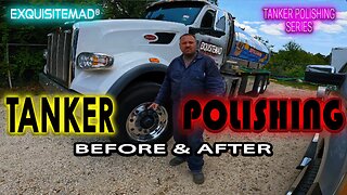 Aluminum Bobtail Tanker Polishing: Septic & Grease Vacuum Truck Transformation | Before & After