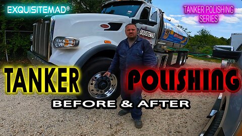 Aluminum Bobtail Tanker Polishing: Septic & Grease Vacuum Truck Transformation | Before & After
