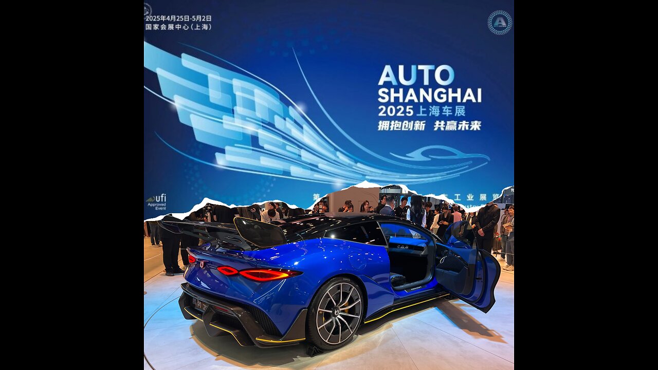 Shanghai exhibition 2025 Speed, style, and innovation — live from the Shanghai Car Show!