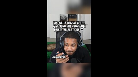DDG calls Deshae after watching him prove the musty allegations #ddg #pontiacmadeddg #deshaefrost