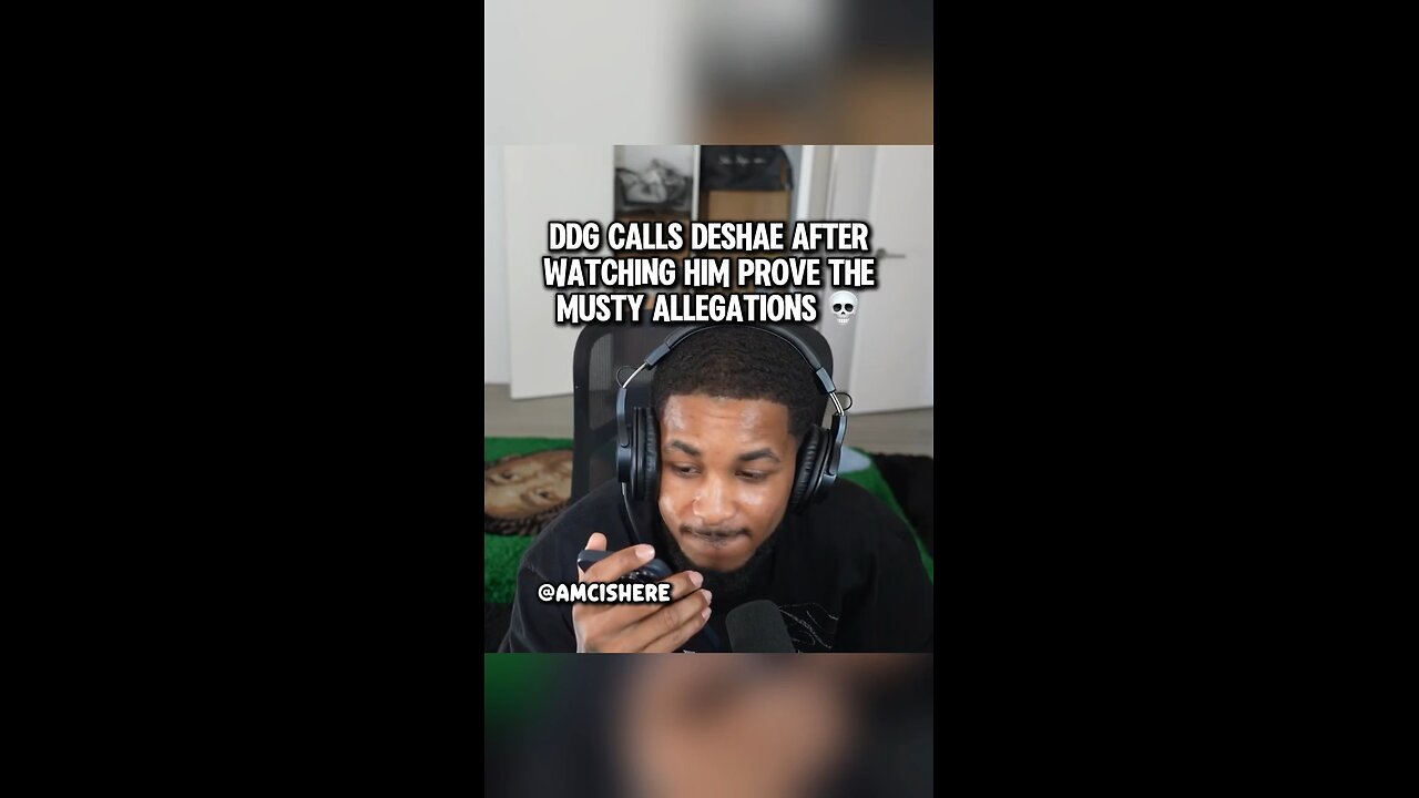 DDG calls Deshae after watching him prove the musty allegations #ddg #pontiacmadeddg #deshaefrost