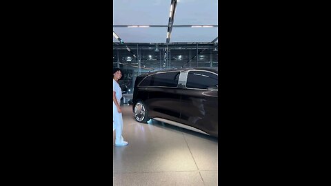 Mercedes Vision V – Luxury Van with 65'' Screen, Chess Table & Smart Lights! 😍🚐"