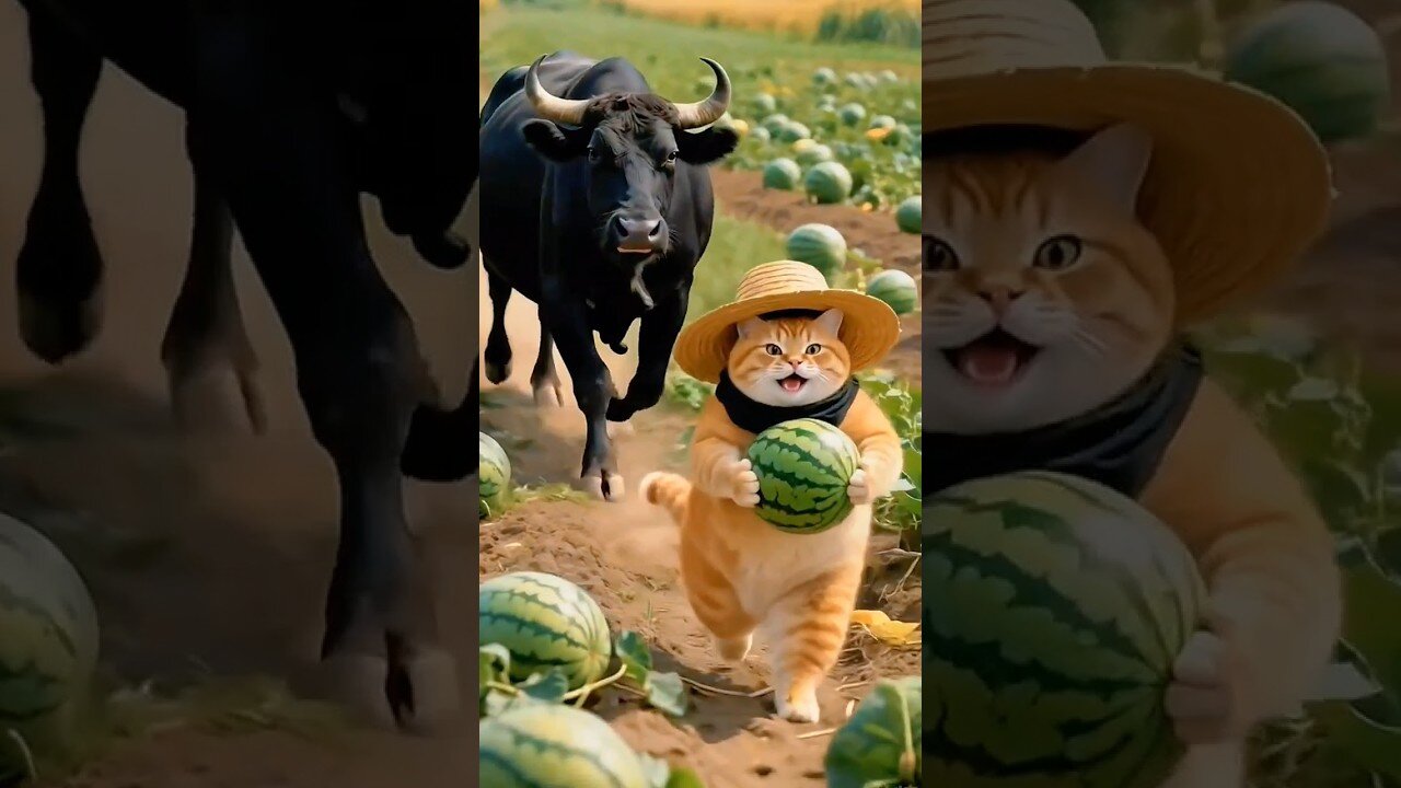 Ai Story With Ai Cat and cow