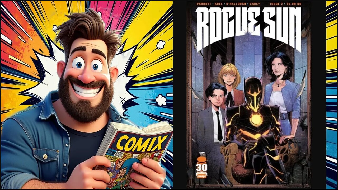 Comix Read-A-Long: Rogue Sun #2