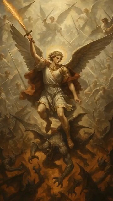 SAINT MICHAEL, THE ARCHANGEL, PRAY FOR US AMĔN 🙏 🙏 🙏 💖 💖 💖