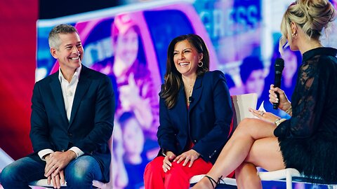 Secretary Sean Duffy, Rachel Duffy, and Riley Gaines Full Interview at AmFest 2025