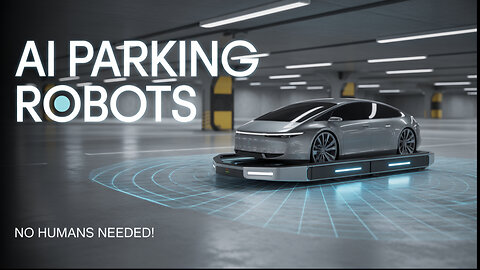 AI Parking Robots DOUBLE Garage Space in China!